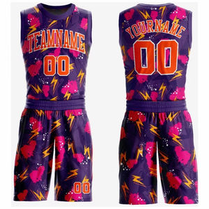 Uniforme de Baloncesto Moderno para Entrenamiento Atlético, Uniforme de Baloncesto Ligero para Equipo de Torneo Profesional - Product Image 3