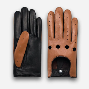 Toutes les tailles de couleur unie Équipement de protection individuelle Gants de sécurité Gants en cuir pour la conduite - Product Image 5