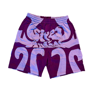 ออกแบบโลโก้ของคุณเอง กางเกงขาสั้นผู้ชายแบบย้อมสีเอซิด ราคาสมเหตุสมผล ผู้ผลิตที่ดีที่สุด จำนวนมาก ปักลายแบบดิสเทรส - Product Image 1