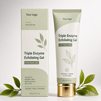 Gel Exfoliant Triple Enzyme Prêt à l'emploi Marque Blanche OEM – Gommage Corporel Professionnel