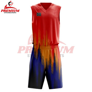 Uniformes de basket-ball personnalisés pour les jeunes enfants, maillots respirants sublimés, veste de basket-ball d'équipe - Product Image 4