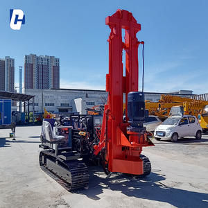 Macchina per Palificazione Fotovoltaica Cingolata Anti-collisione, Macchina per Palificazione Pannelli Solari, Piccola Macchina Perforatrice Cingolata - Product Image 3