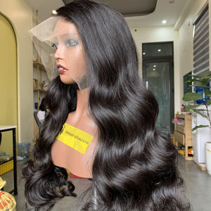 Les ondulés Perruques de cheveux humains Perruques de cheveux humains Océan vietnamien Ondulé cheveux humains vietnamiens Sans enchevêtrement sans perte - Product Image 1