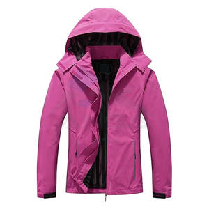 Veste de randonnée imperméable pour femmes, à capuche, légère, softshell, coupe-vent, vêtements de voyage, vert jaunâtre - Product Image 1