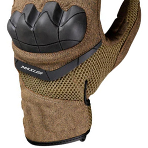 Gants de moto courts pour hommes compatibles écran tactile, respirants, anti-chute, avec coques rigides aux articulations - Product Image 3