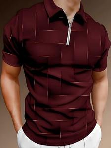 Verano de alta calidad tendencia moda Casual deportivo poliéster algodón bordado Caballero polos - Product Image 2