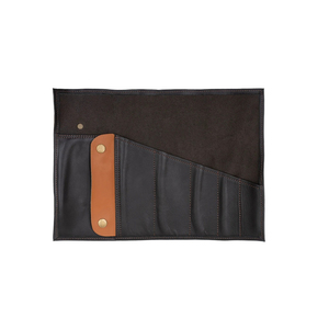 Sac à roulettes en cuir fonctionnel et durable avec rangement organisé, facile à transporter, personnalisable, sac de rangement pour couteaux de haute qualité - Product Image 4