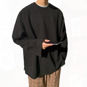 Sweat-shirts à capuche en polaire de coton pour homme, personnalisés par le fabricant, avec logo imprimé, ourlet brut, bord coupé, en vrac, teinture unie, poche respirante - Product Image 4