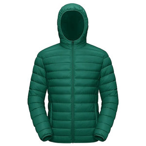 Veste d'hiver isolée légère et compressible pour hommes, manteau en duvet alternatif résistant à l'eau de haute qualité - Product Image 1
