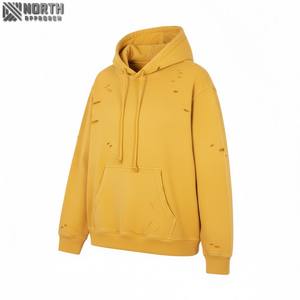 เสื้อฮู้ดสวมหัวสำหรับผู้ชายใส่สบายออกแบบได้เองเหมาะสำหรับธุรกิจพิมพ์ลายเองพิมพ์ฮู้ดตามต้องการ - Product Image 2