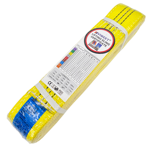Sangle <span class=keywords><strong>de</strong></span> <span class=keywords><strong>levage</strong></span> jaune 3 <span class=keywords><strong>tonnes</strong></span> 6 mètres 7:1 SF multi-brins, capacité 3000 kg, sangle <span class=keywords><strong>de</strong></span> grue robuste pour la quincaillerie - Product Image 4