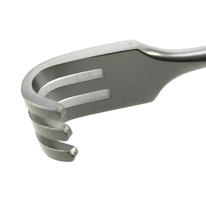 Miller Retractor Instrumento quirúrgico romo de doble extremo de 165mm Miller Retractor Herramienta de cirugía general de mano - Product Image 4