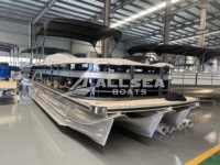 Bateau ponton en aluminium, 23 pieds, 7m, Yacht, triton, à vendre