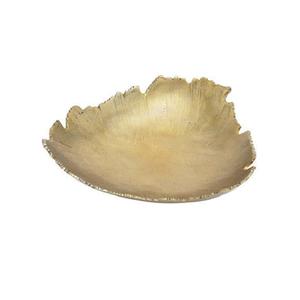 Plateau de service alimentaire de grande taille en laiton pur, fait à la main, plaqué or, de l'inde, dernier Design - Product Image 3