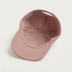 Casquette de baseball perforée 5 panneaux réglable, chapeau de sport respirant et léger, style camionneur pour l'extérieur, logo personnalisé, vente en gros OEM - Product Image 5