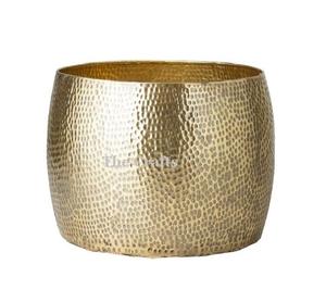 Ensemble de trois pots à fleurs en métal avec support en fer, différentes tailles, pour la décoration de jardin - Product Image 5