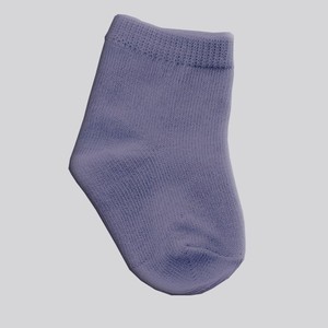 Calcetines para niños coloridos elásticos transpirables antideslizantes de algodón suave liso para uso diario - Product Image 1