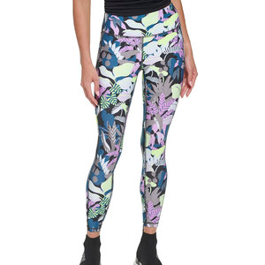 2024 haute qualité tissu Spandex taille haute Yoga Leggings Gym pantalons serrés entraînement course Fitness porter pour les femmes - Product Image 1