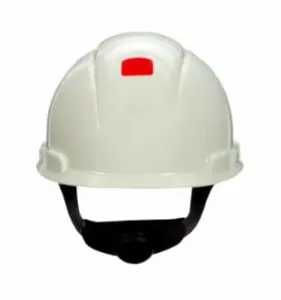 3M SecureFit Hard Hat H-701SFR-UV, Branco, 4 pontos de pressão Difusão Ratchet Suspensão, com Uvicator, 20 ea/Case