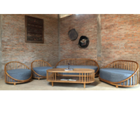 Vente d'usine : Ensemble de meubles de jardin en rotin, canapé d'extérieur, chaise de jardin, ensemble table et chaises pour hôtel, villa, patio