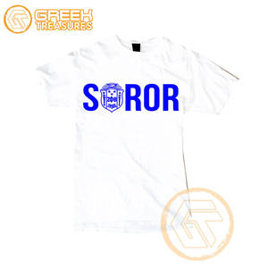 Camiseta Casual de Manga Corta con Cuello Redondo, 100% Algodón, de Alta Calidad, Personalizada al por Mayor, de la Hermandad Zeta Phi Beta, para Mujer - Product Image 2