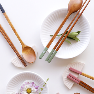 HOT SALE Lacquered <b>Wooden</b> <b>Spoon</b> Teaspoon Dinnerware <b>Set</b> From Vietnam - Product Image 3