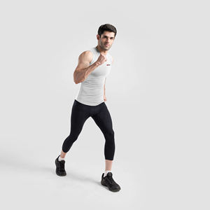 Wholesale Men's Breathable Ribbed Tank Top Gym Sport Stringer <b>Vest</b> for <b>Muscle</b> Training Running Bodybuilding Undershirts - Product Image 4