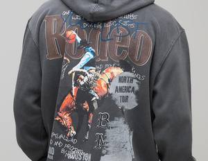 Sweat-shirt à capuche unisexe en coton 100% lourd, personnalisé avec logo, fabrication OEM, lavage à l'acide, broderie, hiver - Product Image 6