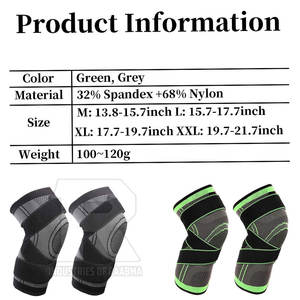 ผ้าพันเข่าแบบหนาพิเศษสำหรับฟิตเนส กีฬา บรรเทาอาการปวด และป้องกันข้อต่อ ผ้าพันเข่าสำหรับพยุงข้อต่อ - Product Image 2