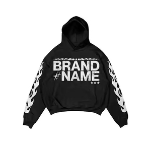 Qualité supérieure Logo personnalisé 100% coton Prix de gros Vintage Acid Wash Style tendance Survêtement lourd pour hommes - Product Image 5