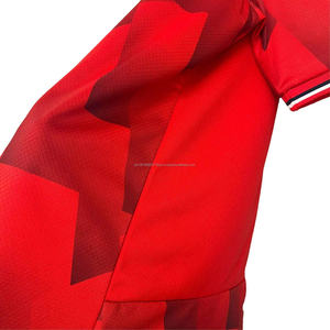 Camisetas de Fútbol para Hombre al por Mayor, Personalizadas, de Secado Rápido, con Impresión por Transferencia de Calor, 100% Poliéster, Cuello Redondo, Manga Corta - Product Image 5