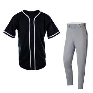 Uniforme de béisbol para hombre superventas logotipo personalizado uniforme de béisbol ropa de equipo uniforme de béisbol logotipo personalizado y diseño servicio OEM - Product Image 5