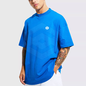 Camiseta de Gran Tamaño con Hombros Caídos, 100% Algodón, Personalizada, de Manga Corta para Verano - Product Image 1