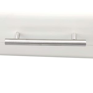 Boîte à pain en métal de qualité supérieure à la demande nouveauté pour ustensiles de cuisine conception imprimée boîte à pain en métal enduit blanc haute en vente 2025 - Product Image 3