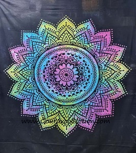 ผ้าปูที่นอนลายจุด MULTI UMRAO ของตกแต่งบ้าน ผ้าแขวนผนัง ของตกแต่งบ้านและของขวัญ GC-TPDB-239 - Product Image 1