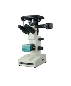 Microscopio metalúrgico invertido Soporte de microscopio invertido completo con transformador integrado Intensidad de luz calibrada - Product Image 4