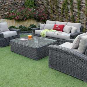 Modern Design Newest Model Synthetic Rattan Sofa Wicker Garden Furniture for Outdoor and Living Room for the Christmas Season - Product Image 1