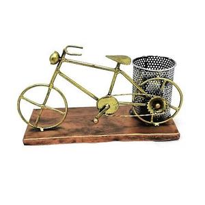 Portalápices de Metal decorativo antiguo para el hogar con forma única y la escultura de mesa más exigente para la decoración de la oficina en el hogar. - Product Image 1