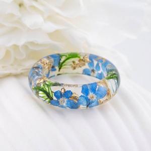 แหวนเรซินทำมือสีสันสดใสพร้อมแม่พิมพ์สั่งทำสำหรับผู้หญิงสินค้าแฟชั่น - Product Image 2