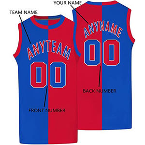 Camiseta de Baloncesto Personalizada de Alta Gama, Transpirable, de Secado Rápido, con Impresión Digital por Sublimación, Color y Diseño Personalizados - Product Image 3