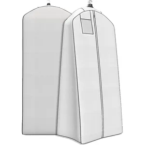 Durable reusable custom wedding dress garment bridal gown bag