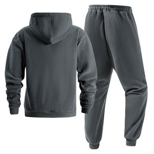 Basic Fleece Hoodies And Sweat <b>Pants</b> Set Men Jogger Set Wholesale Track <b>Suit</b> Sportswear Tracksuits Unisex - Product Image 4