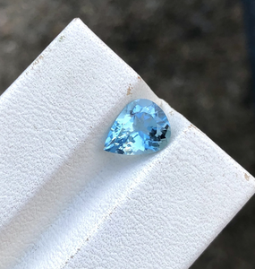 Aigue-marine en forme de poire Nano Santa Maria Blue Cut pierres précieuses en vrac directement du fabricant prix de gros 2x4mm à 20x30mm poires - Product Image 5