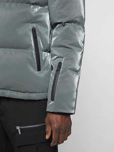 <b>Waterproof</b> Sublimation Printing Thick & Fat Puffer <b>Jackets</b> 2025 Unisex Bubble Zip up Custom Puffer <b>Jackets</b> - Product Image 5