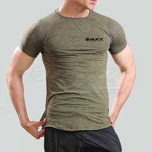 Nueva llegada Camiseta de gimnasio Camiseta de color en blanco Camiseta duradera de buena calidad Nuevo diseño Camiseta de gimnasio hecha en poliéster - Product Image 4