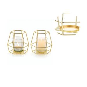 Support de bougie votive minimaliste moderne pour table, intérieur et extérieur, pour bougies chauffe-plat, décoration pour la maison, l'hôtel, le bureau, les mariages et les fêtes - Product Image 1