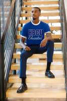 Sweat-shirt à capuche surdimensionné en molleton 100 % coton personnalisé HBCU pour l'hiver, broderie 3D, fierté universitaire, imprimé pour hommes, anciens étudiants