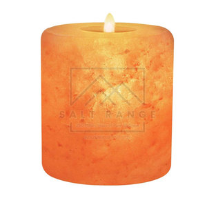 Lampe de sel de l'Himalaya avec logo personnalisé, dernier design, toucher réel, fabrication artisanale, décoration d'intérieur à vendre - Product Image 1