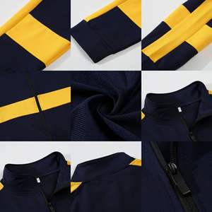 Logo personnalisé survêtements haut de gamme ensembles de vêtements de sport de haute qualité vêtements d'entraînement de course à pied vêtements de jogging pénitentiaire pour hommes - Product Image 4