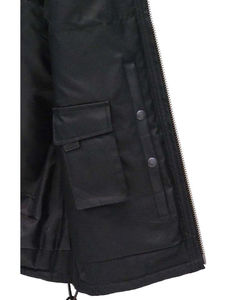 Gilet de moto en cuir véritable pour homme - Service OEM - Veste sans manches en cuir de vache - Product Image 2